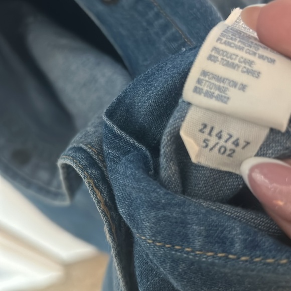 Vintage Tommy Hilfiger Jean Dress Size 4 - Picture 7 of 7